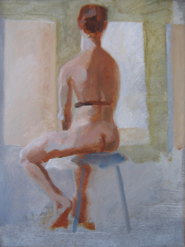 Seated Nude with a Belt