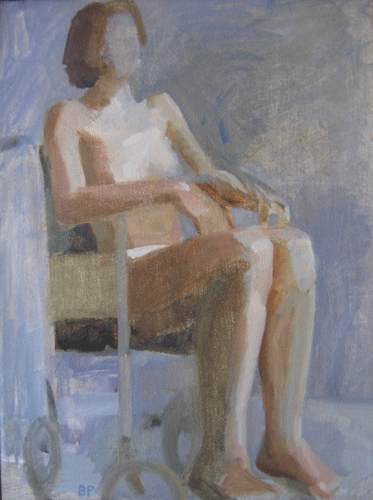 Young Woman in a Wheelchair