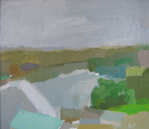 The Schuylkill in the Rain