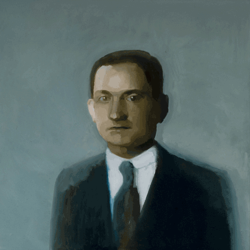 Portrait of My Grandfather, Solomon Pines